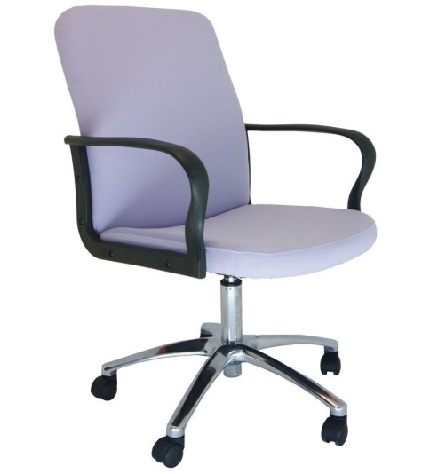 Sillón ergonómico dirección modelo STABILITE PRO, respaldo bajo, base cromada